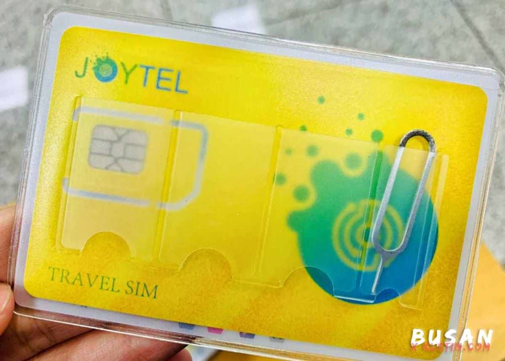 韓國網卡/韓國上網/韓國網路吃到飽：Joytel網卡 