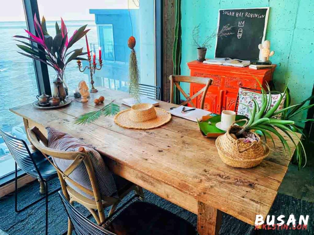 釜山咖啡廳/青沙浦咖啡廳：Cafe Roof Top 屋頂咖啡廳，釜山網美打卡聖地 