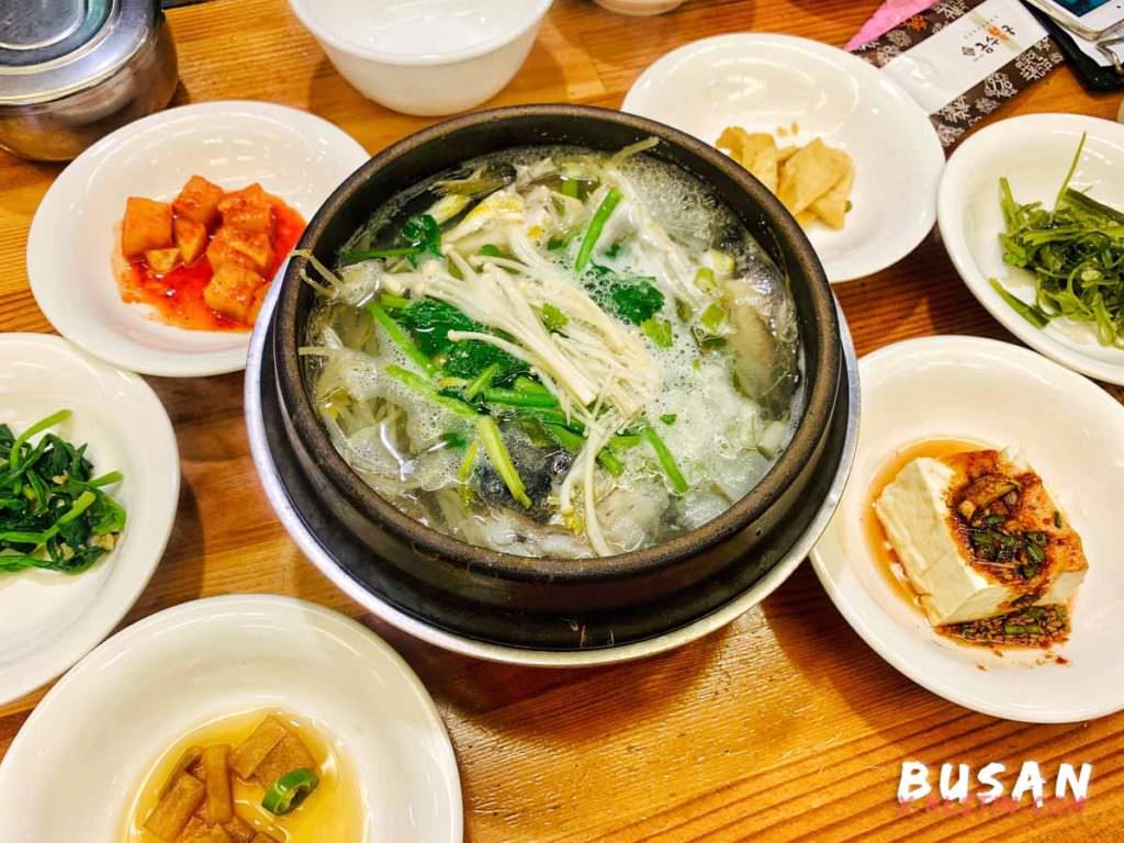 釜山美食：錦繡河豚湯 금수복국